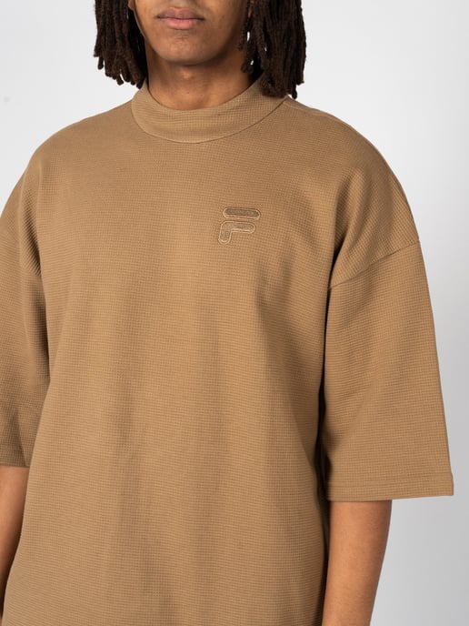 Fila T-shirt Kimono Oversize del hombre marrón - Image 5