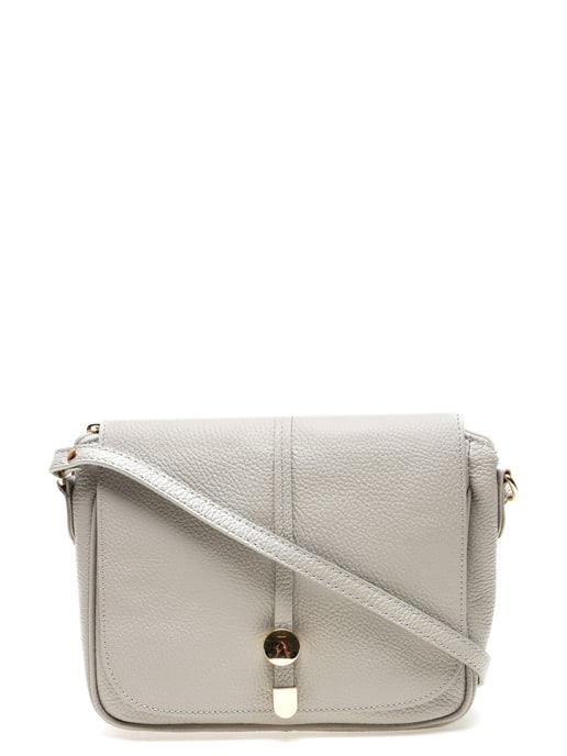 Renata Corsi SS22 RC 1100 Grey Leather Bag - Image 1
