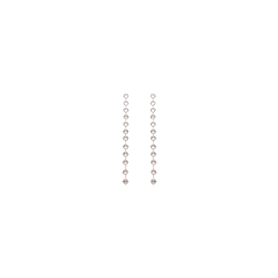 Pendientes Luxenter Mekmi de Circonita Brillante,acabados en oro amarillo de 18 quilates - Image 1