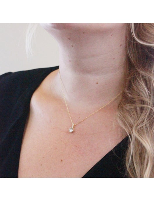 Colgantes Kristine - Oro y Cristal - Image 2