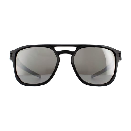 Oakley Square Mens Matte Black Prizm Black Polarized Sunglasses