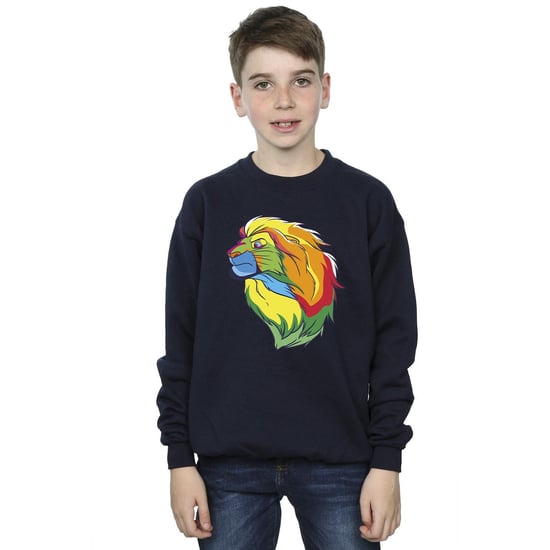 Disney Boys The Lion King Colours Sweatshirt (Navy Blue)