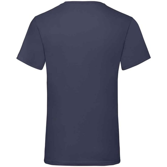 Fruit of the Loom Mens Value V Neck T-Shirt (Deep Navy) - Image 2