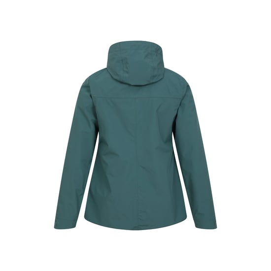 Mountain Warehouse Womens/Ladies Vancouver II Waterproof Jacket (Teal) - Image 2