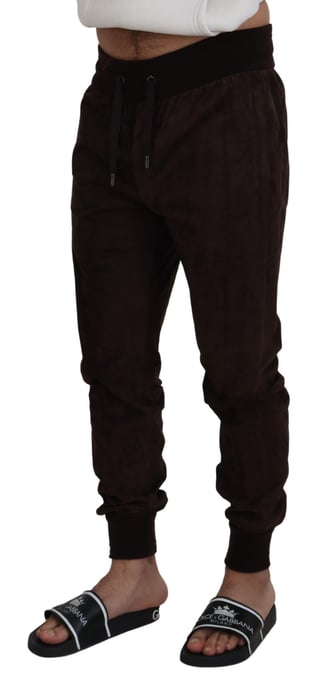 Solid  Drawstring Jogger Pants