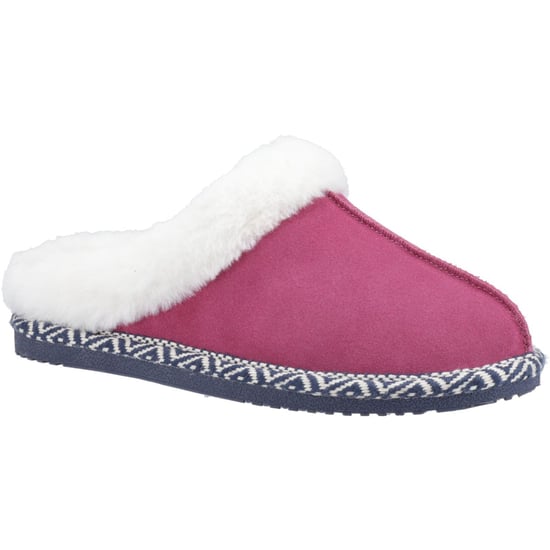 Hush Puppies Amara Suede Women's Pink Slippers - Image 1