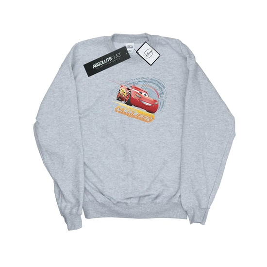 Disney Mens Cars Lightning McQueen Sweatshirt (Sports Grey)