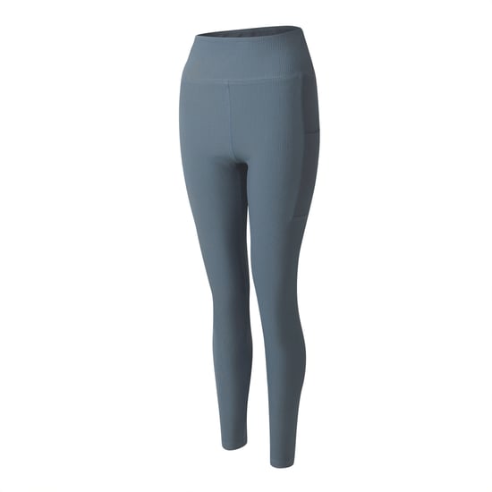 Dare 2B Womens/Ladies Hustle Ribbed Leggings (Element Grey) - Image 3