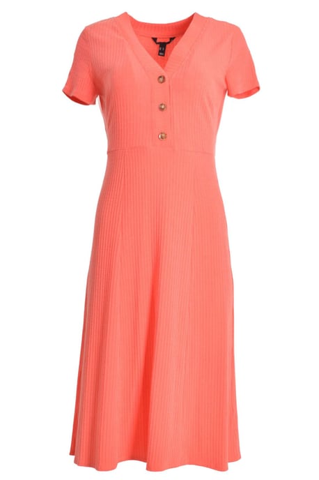 Jersey High Waist Midi Dress