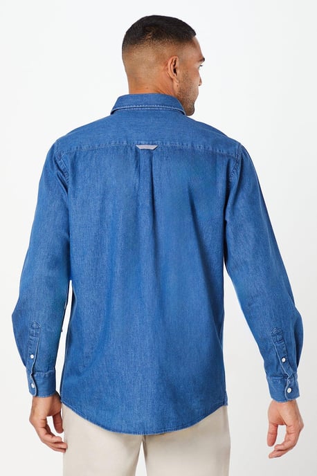 Denim Long Sleeve Shirt