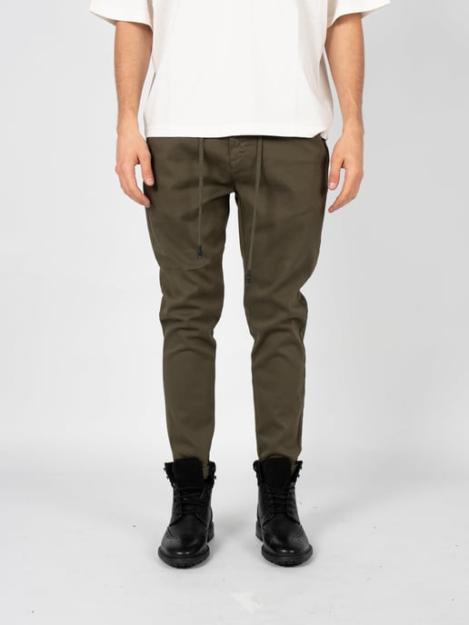 Xagon Man Pantalones 9001 del hombre verde - Image 3