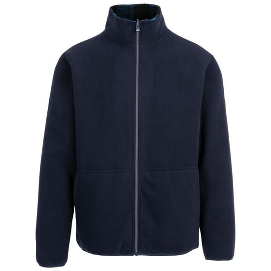 Trespass Mens Tatsfield Fleece Jacket (Navy) - Image 1