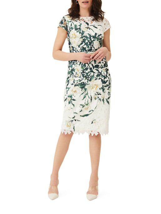Claudine Floral Lace Dress