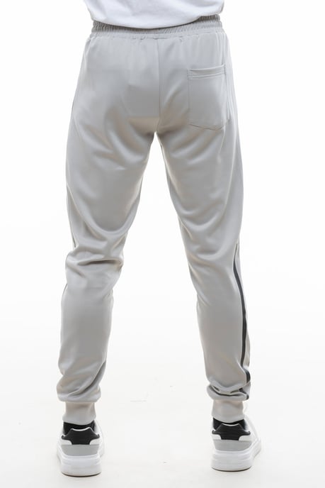 D-Rock Mens Joggers with D-Rock Logo Side Zipper Pocket Ribbed Cuff