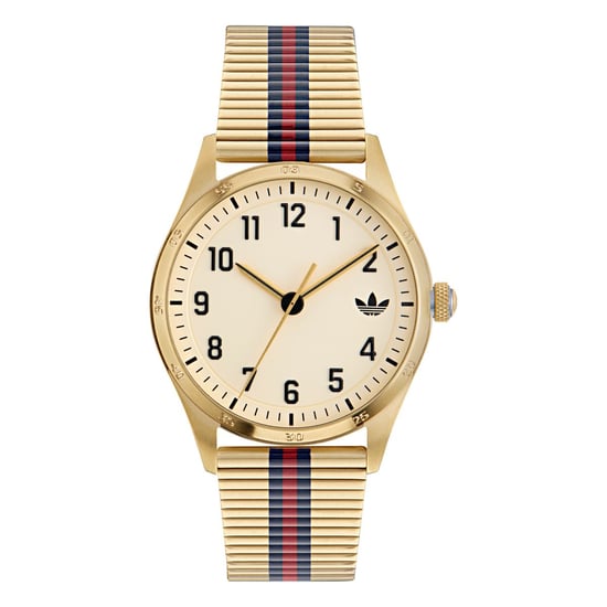 Adidas Originals Code Four Unisex's Gold Watch AOSY23530 - Image 1