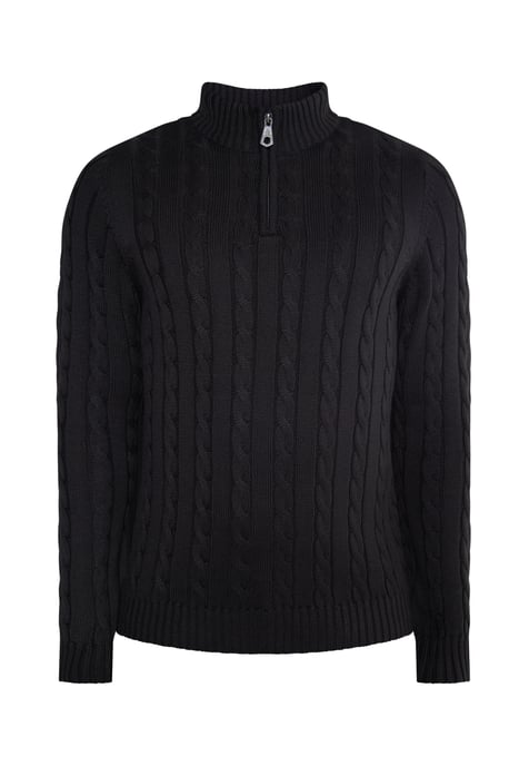 Dreimaster Knitted pullover Men black - Image 1