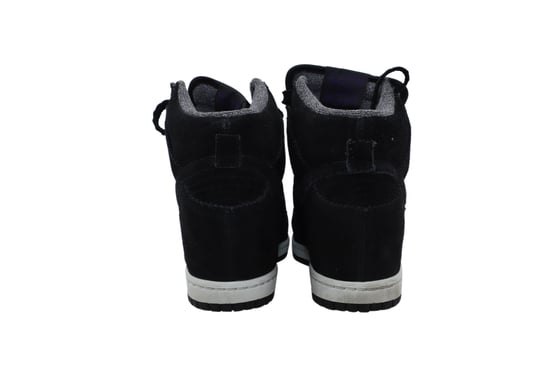 Nike Dunk Sky Hi Sneakers in Black Gum Leather - Image 3