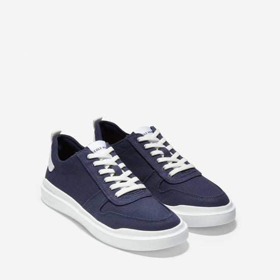 Cole Haan Grandpro Rally CA Cotton Blend Women's Marine Blue / Optic White Trainers - Image 1