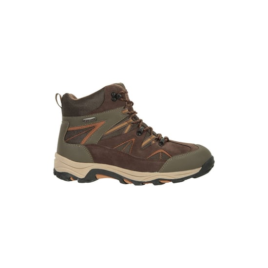 Mountain Warehouse Mens Rapid Suede Hiking Boots (Brown) - Image 4