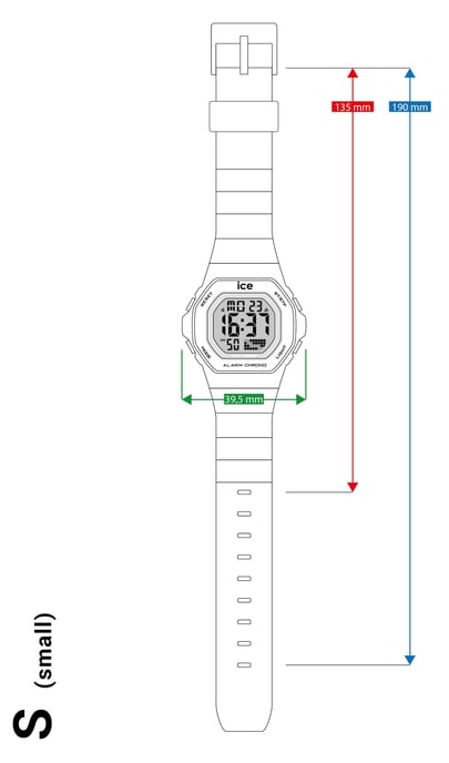 Ice Watch Ice Digit Ultra - Red Women's Red Watch 022099