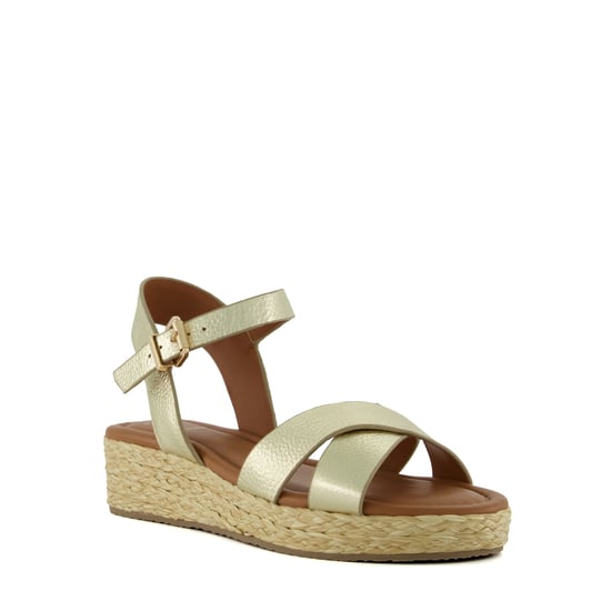 Dune Ladies WF LINNIE Wide Fit Woven Flatform Sandals Wf Linnie - Image 1