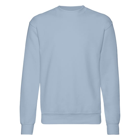 Fruit Of The Loom Mens Set-In Belcoro® Yarn Sweatshirt (Mineral Blue) - Image 1