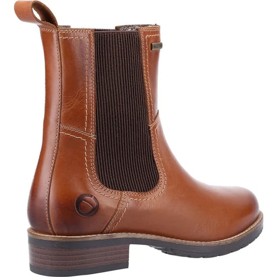 Cotswold Womens/Ladies Somerford Leather Chelsea Boots (Tan)