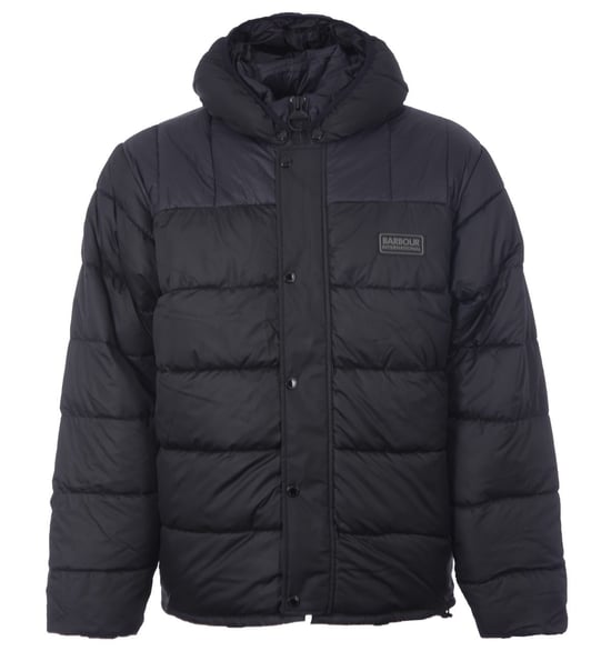 Chaqueta negra acolchada Barbour - Image 1