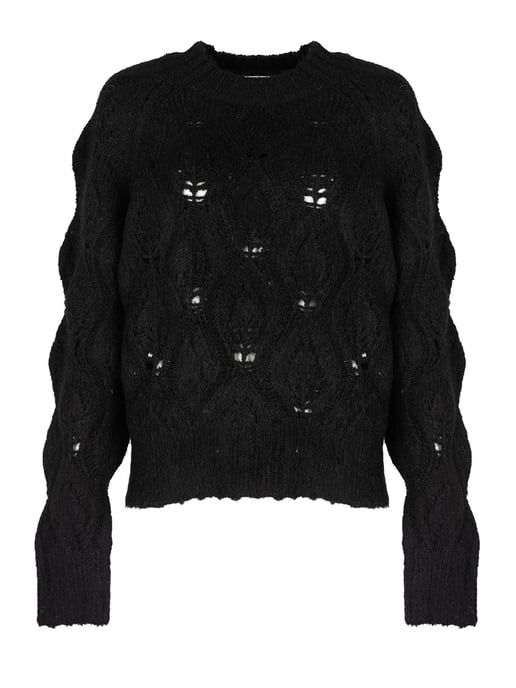 Silvian Heach Pullover Oversize Woman's Black