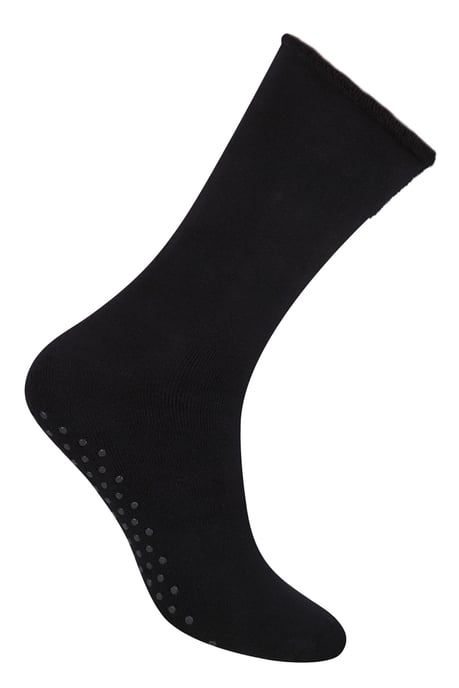 Calcetines de Algodón para Hombre | Steven | Calcetines Casual Lisos con Pinzas - Negro - Image 1