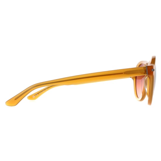 Serengeti Round Mens Shiny Honey Polarized Drivers Gradient Danby