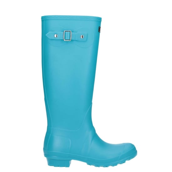 Cotswold Sandringham Buckle-Up Womens Wellington Boots (Turquoise) - Image 2