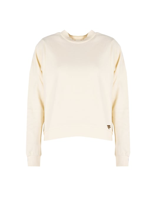 Fila Sudadera Chianti Crew de mujer beige - Image 1