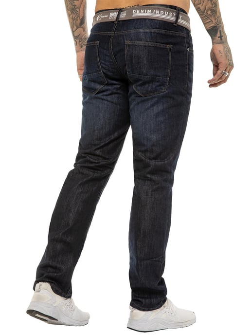 Enzo | Vaqueros de diseño para hombre -Indigo - Image 4
