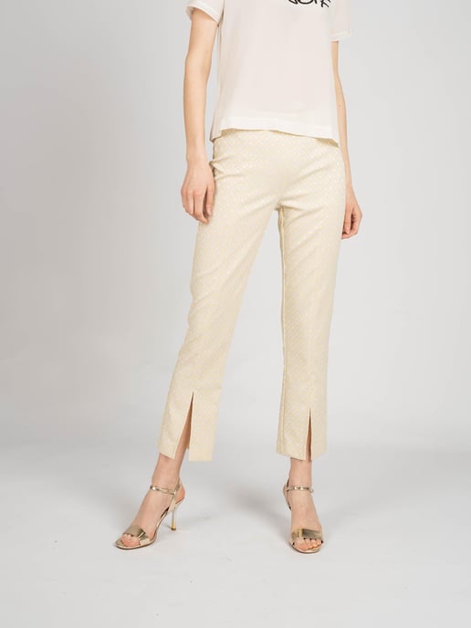 Patrizia Pepe Pantalón Mujer Amarillo - Image 3