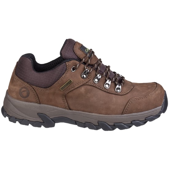 Cotswold Mens Hawling Lace Up Walking Shoe (Brown) - Image 2