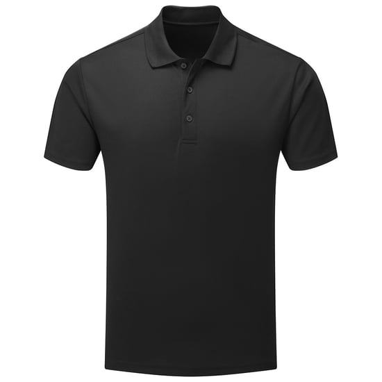 Premier Mens Sustainable Polo Shirt (Black) - Image 1