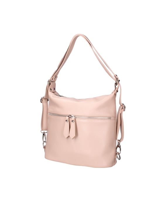 Viola Castellani Bolsa de hombro convertible en mochila Mujer LIGHT PINK - Image 2