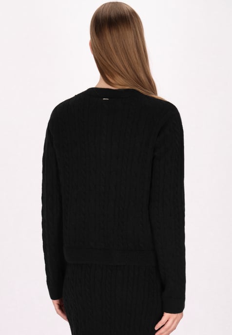 Dreimaster Cardigan women black - Image 4