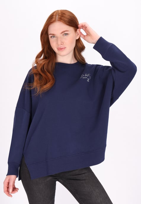 Dreimaster Sweatshirt women marine - Image 3