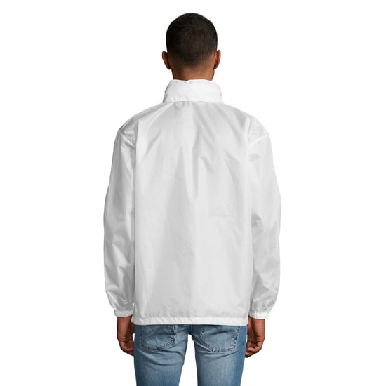 SOLS Unisex Adult Shift Windbreaker (White) - Image 2