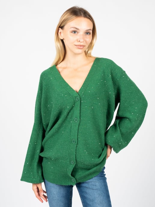 Silvian Heach Cárdigan Aberdeen de mujer verde - Image 3