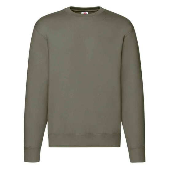 Fruit of the Loom Mens Premium Drop Shoulder Sweatshirt (Classic Olive) - Image 1