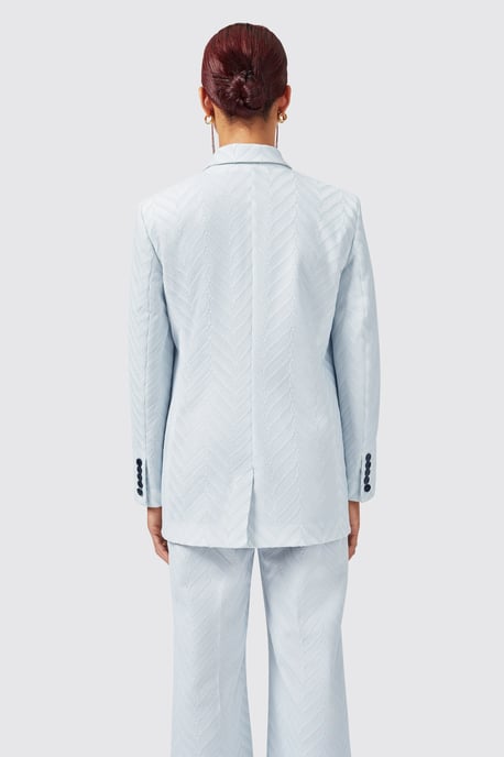 Iris Slim Fit Blue Jacket