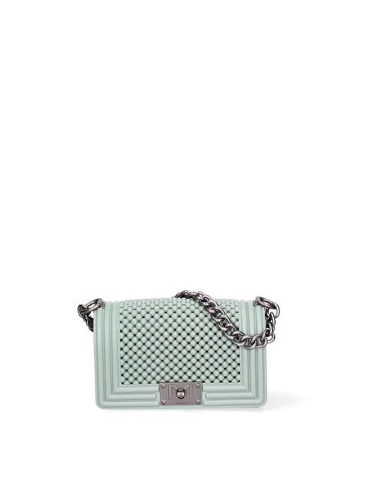 Marc Ellis bolso de mano Mujer LIGHT GREEN AND SILVER - Image 1
