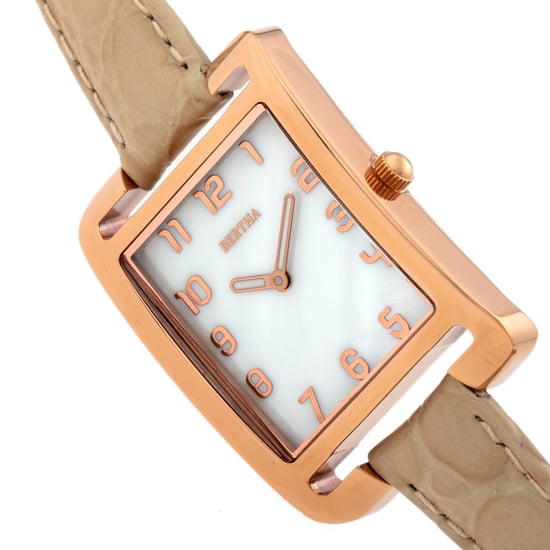 Reloj de cuero MOP suizo Bertha Marisol - Image 3