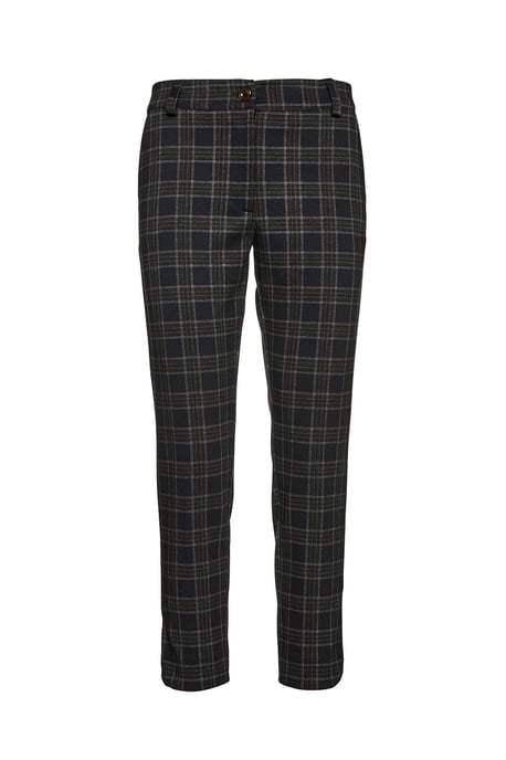 7/8 Length Check Punto di Roma Crop Pants