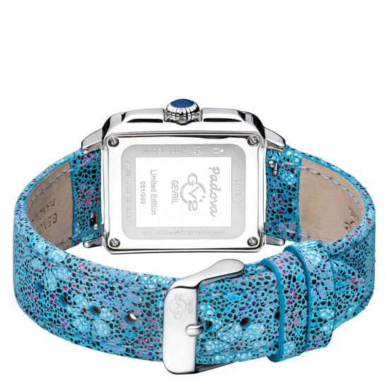Gv2 padova women's-leather light blue strap