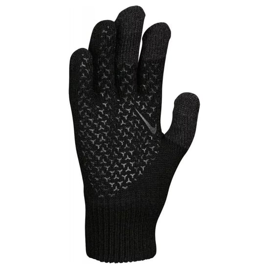 Nike 2.0 Knitted Grip Gloves (Black/White) - Image 2