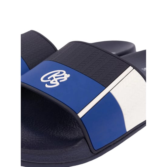 Crosshatch Mens Rentrays Sliders (Blue) - Image 3